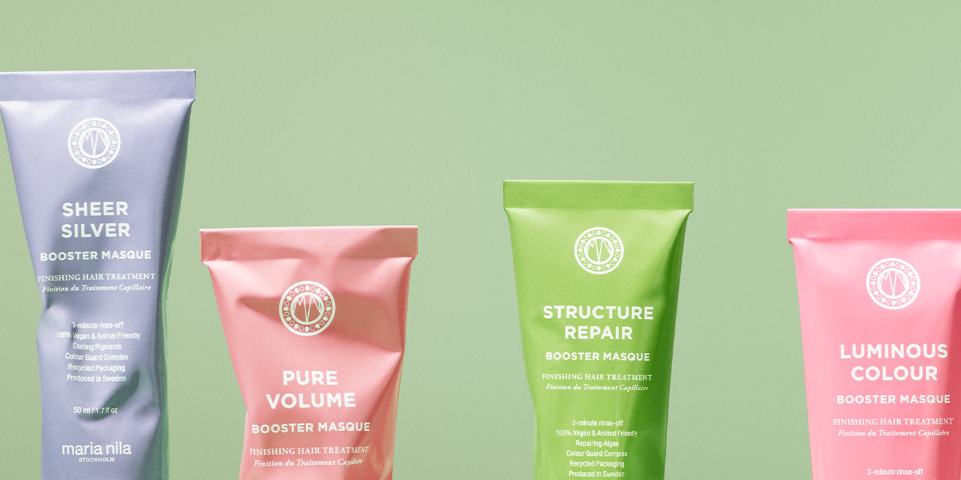 Booster Masque - hårbehandling som gör ditt hår mjukt och glansigt på 3 minuter