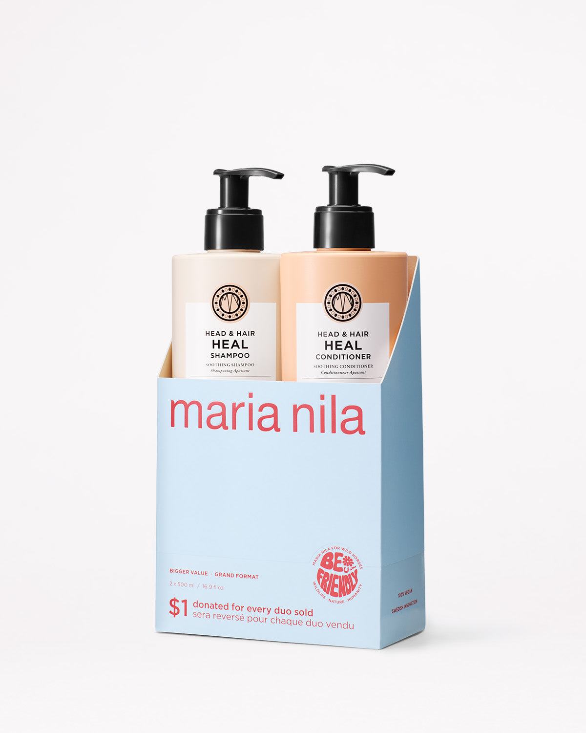 Maria Nila Head & Hair Heal med förpackning på vit bakgrund