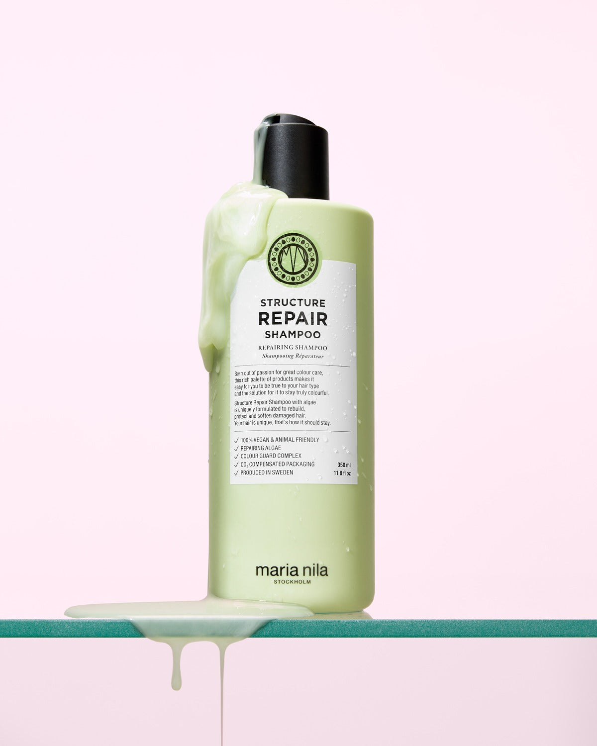 Structure Repair Shampoo med lödder