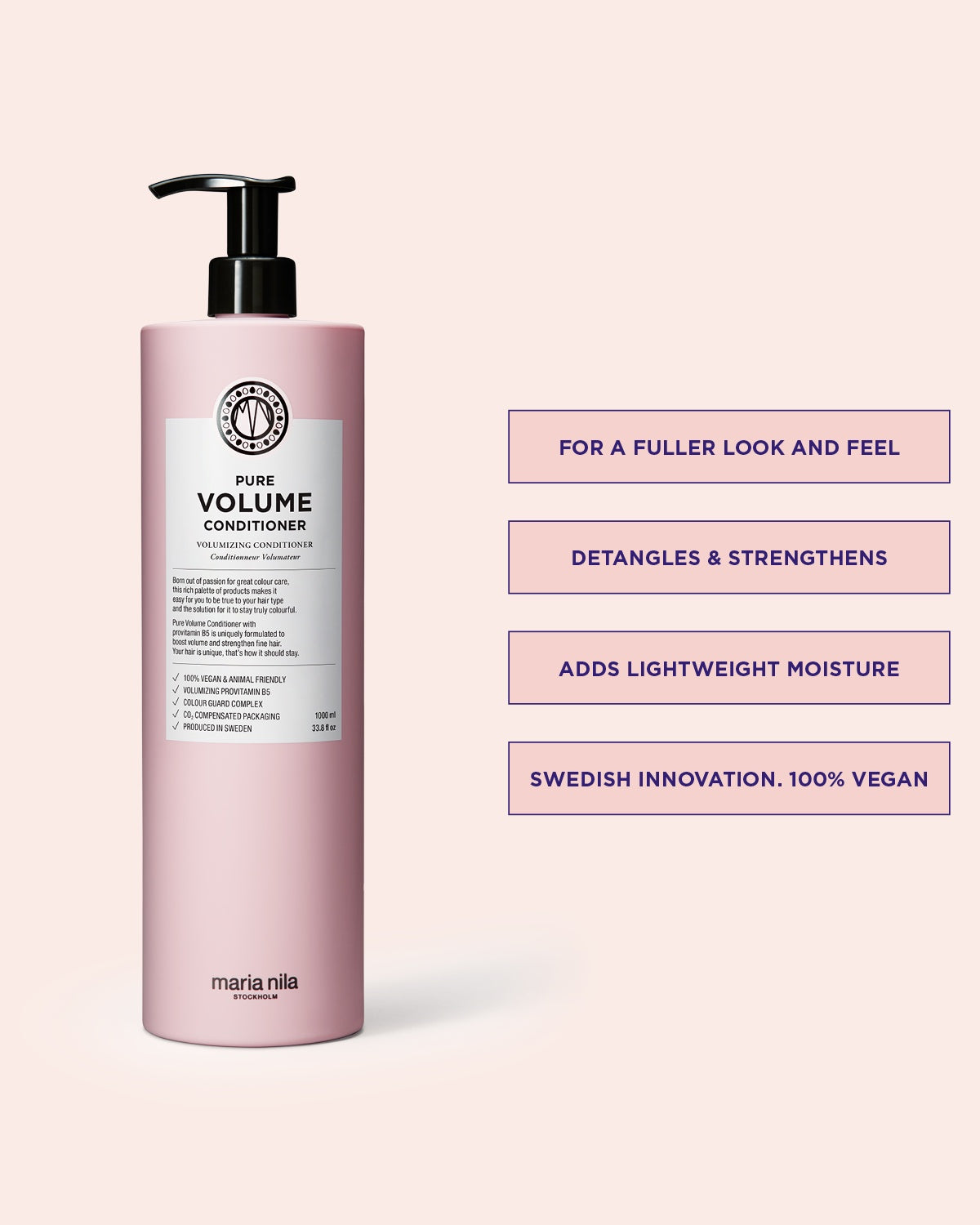 Pure Volume Conditioner för mer volym i håret