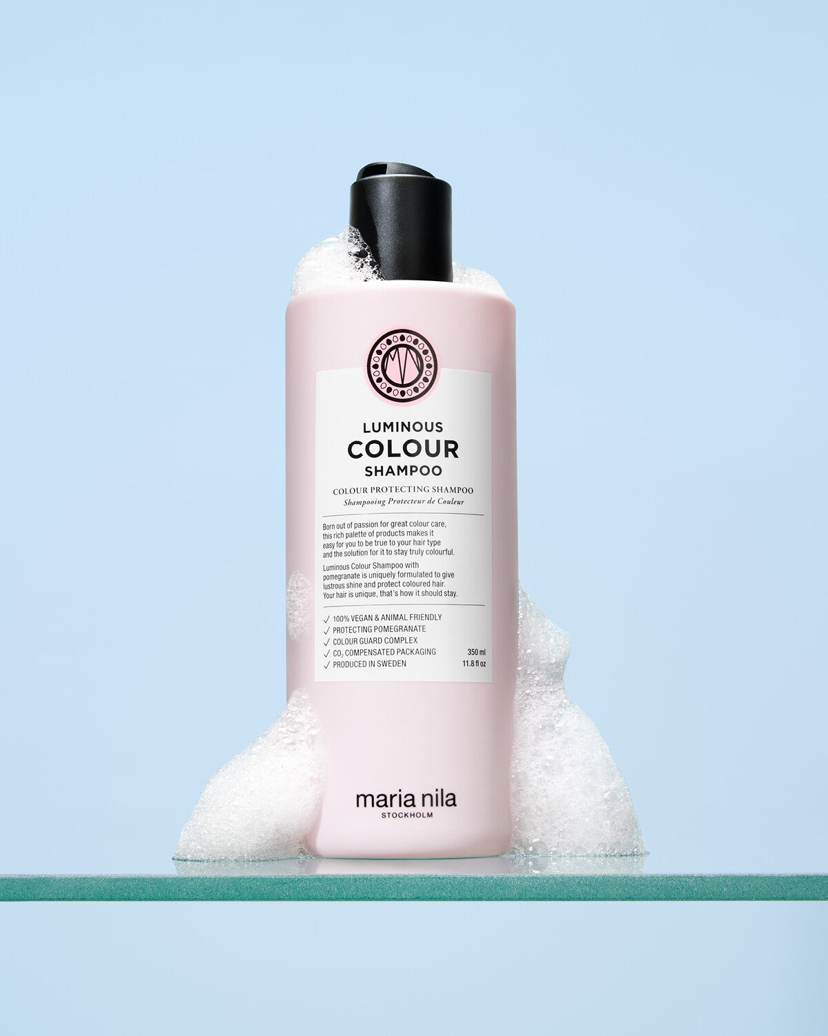 Luminous Colour Shampoo med lödder