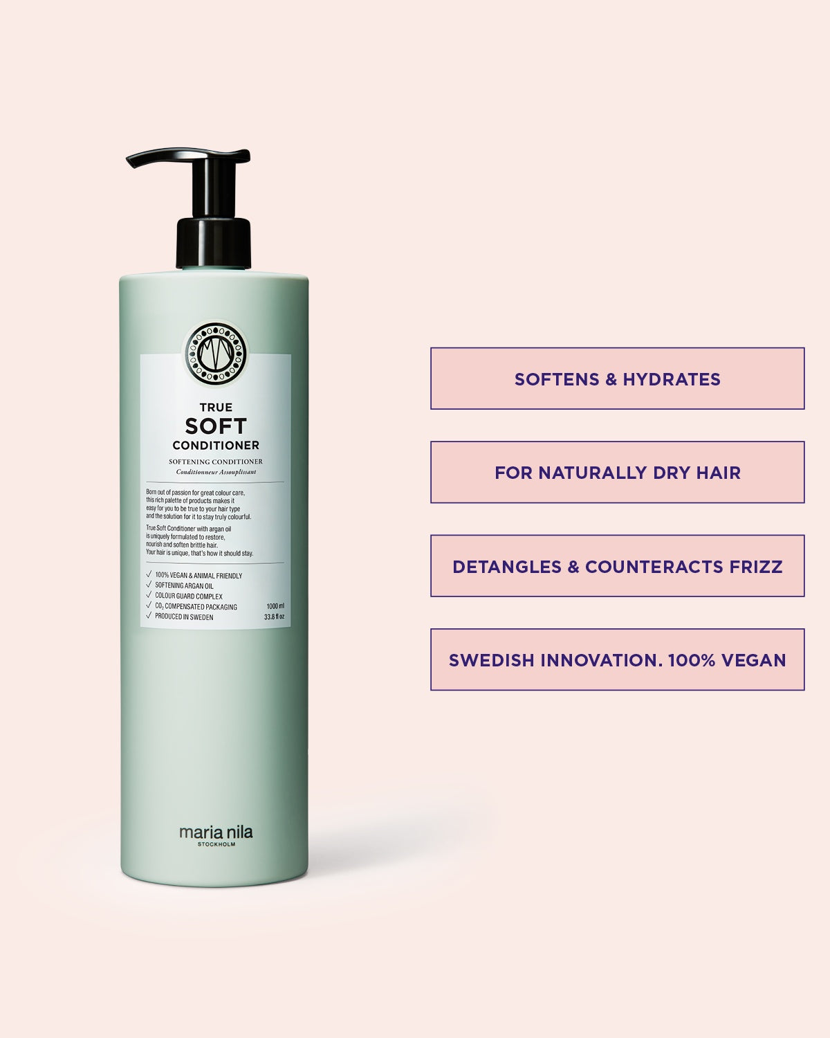 True Soft Conditioner för torrt hår