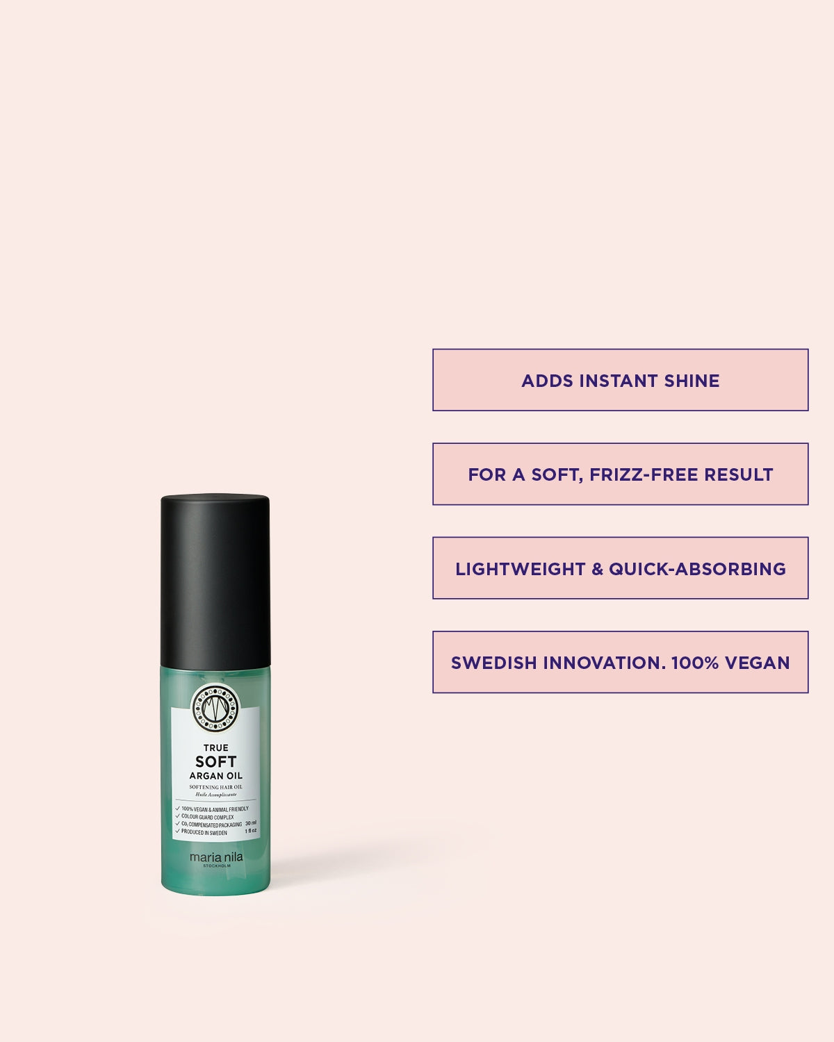 True Soft Leave Argan Oil hårolja för torrt hår