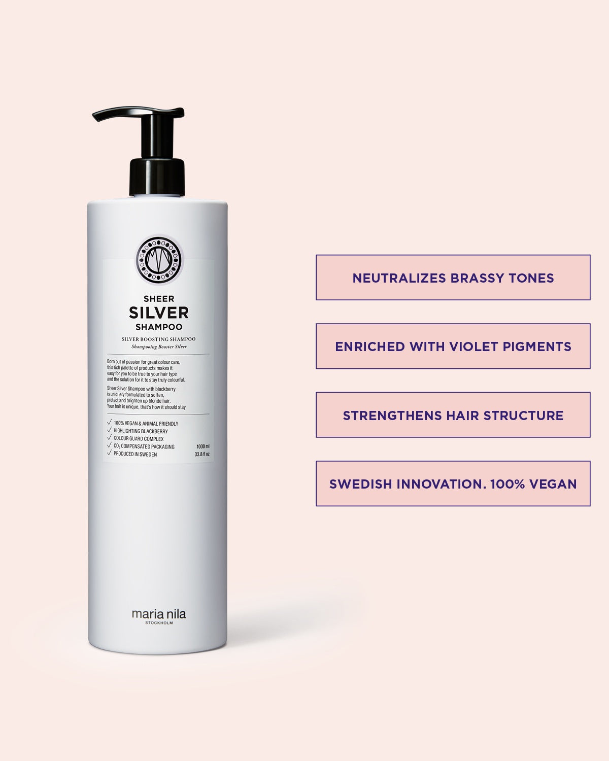 Sheer Silver Shampoo för blont hår