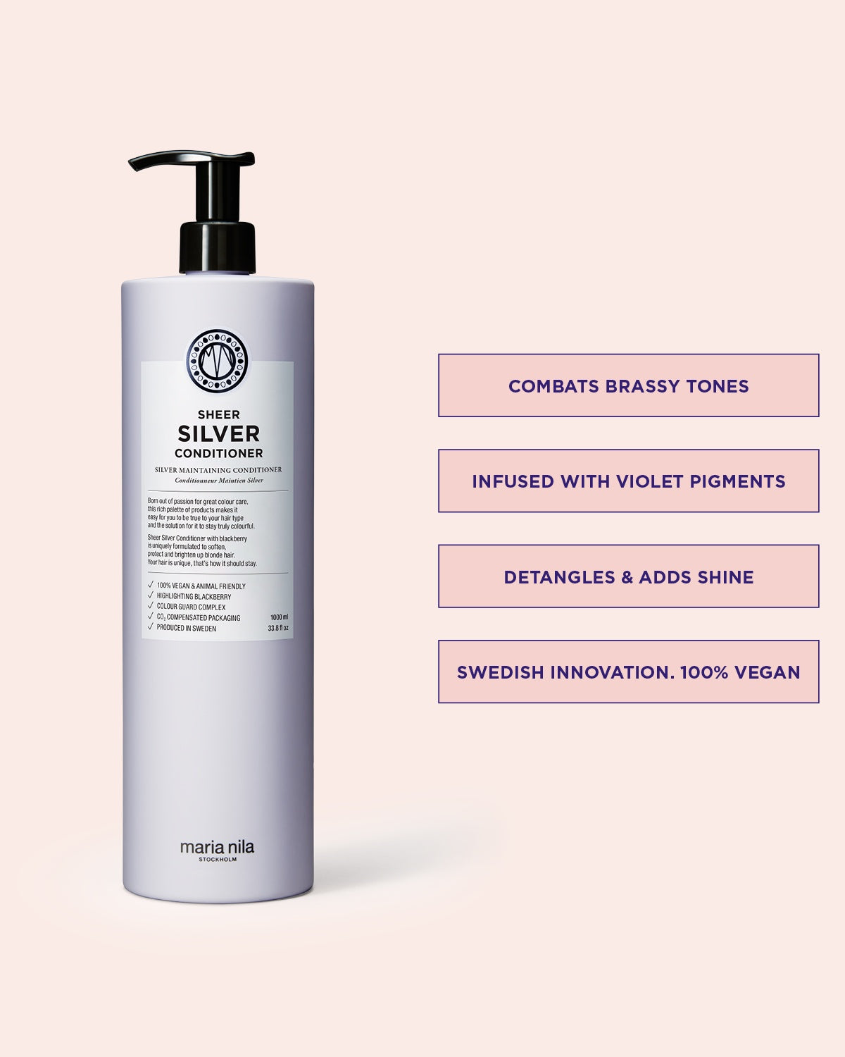 Sheer Silver Conditioner för blont hår