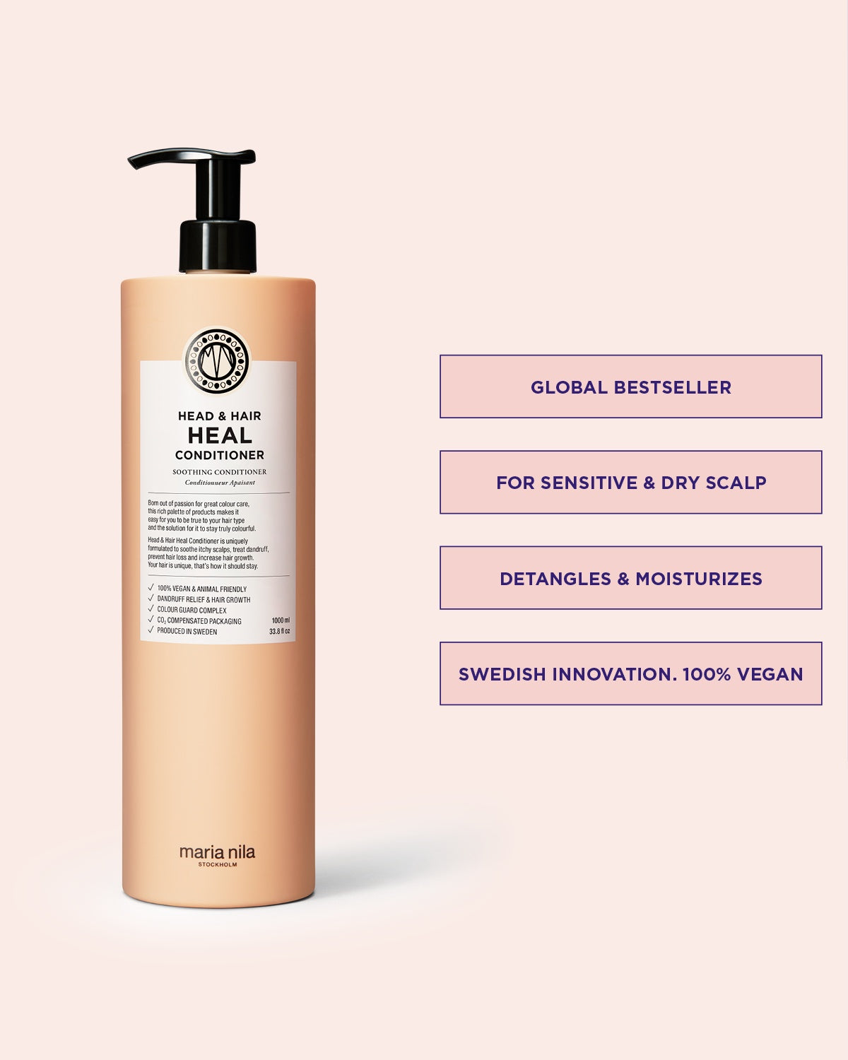 Head & Hair Heal Conditioner för känslig hårbotten