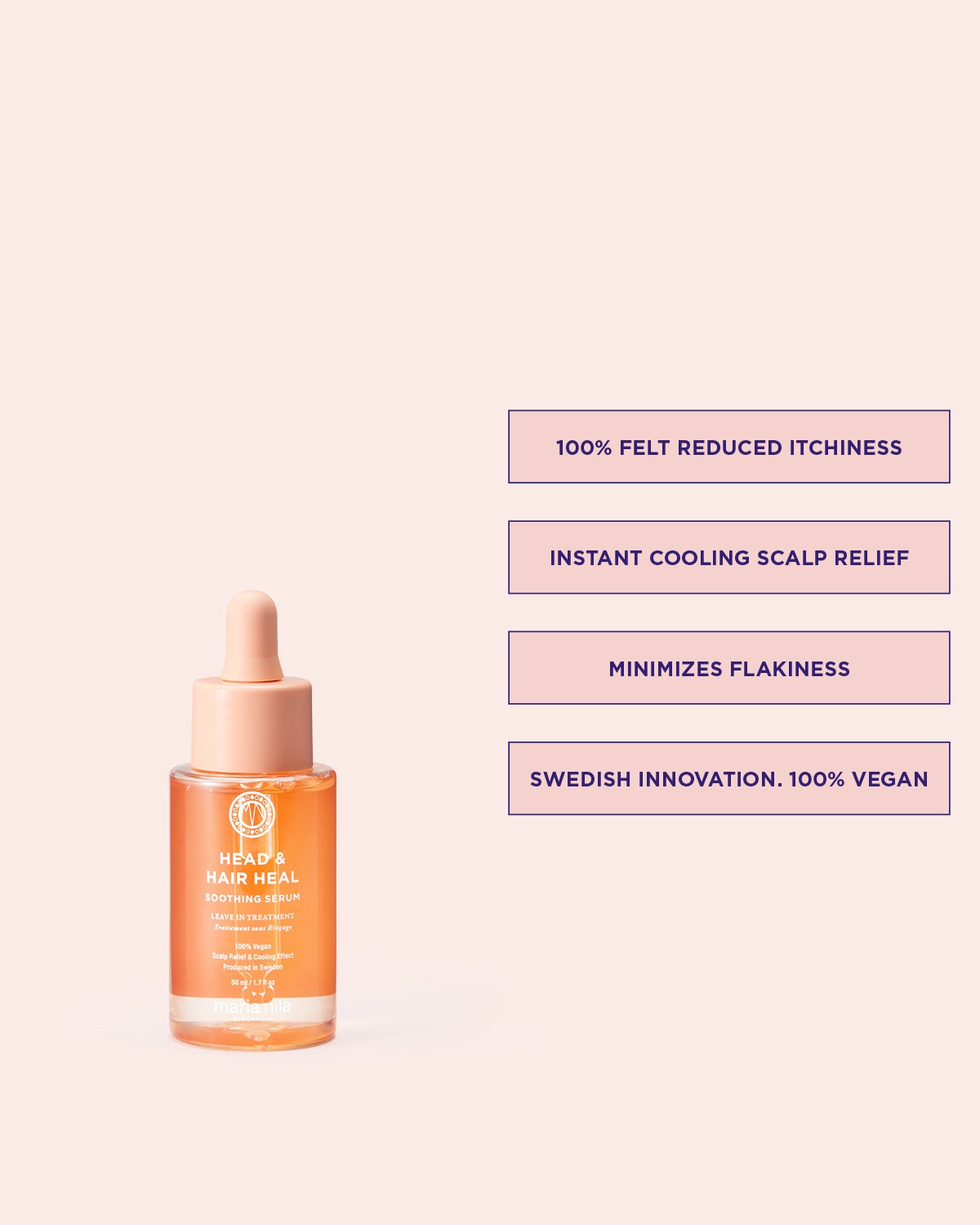 Head & Hair Heal Soothing Serum återfuktar och lugnar torr hårbotten