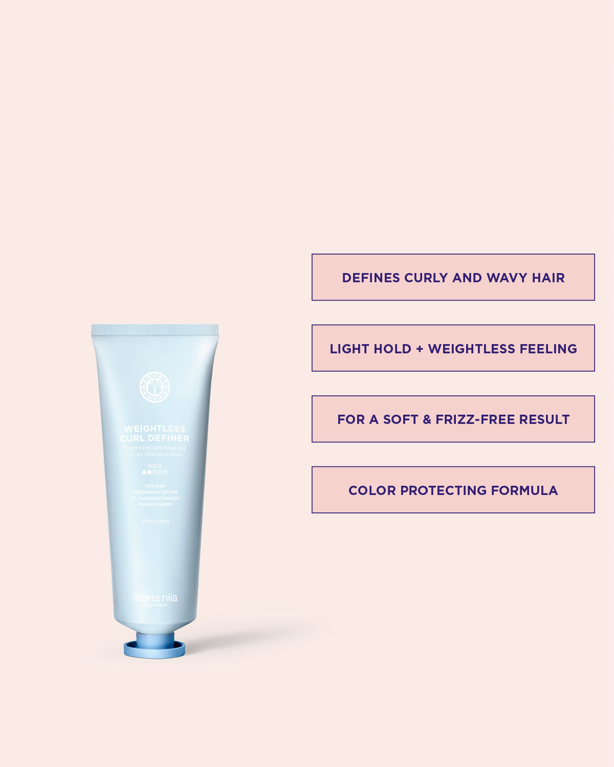 Weightless Curl Definer för lätt stadga till alla typer av lockigt hår