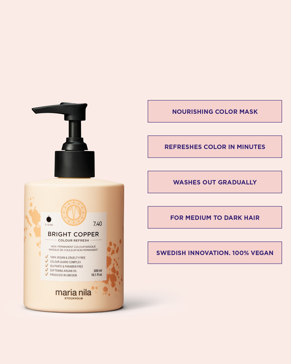 Colour Refresh Bright Copper är en inpackning med färgpigment