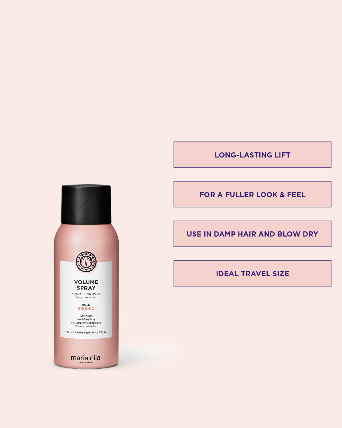 Volume Spray hårspray för fylligare hår