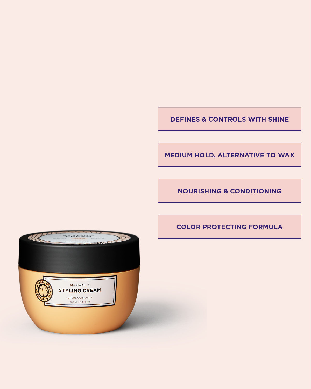 Styling Cream för enkel hårstyling