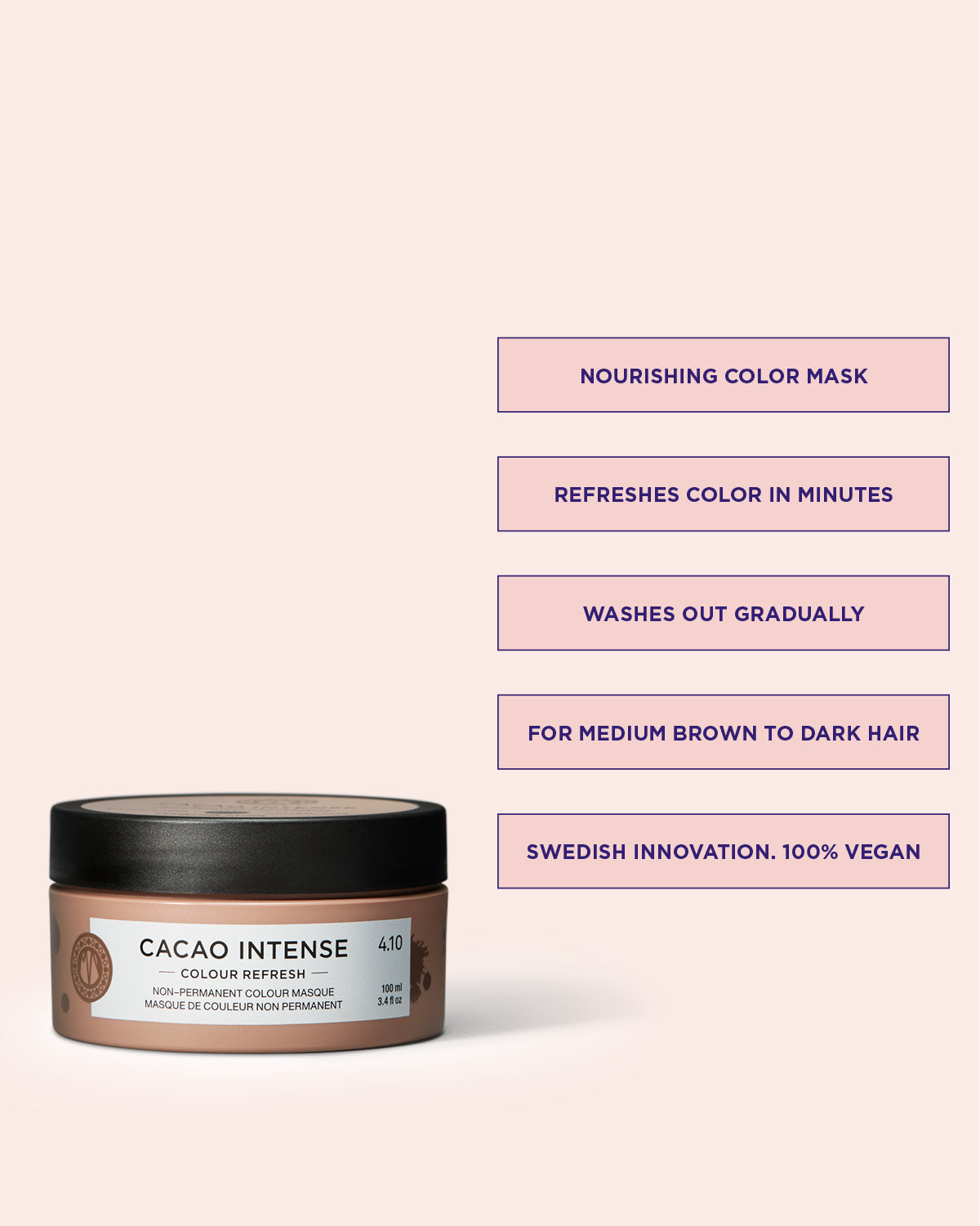 Colour Refresh Cacao Intense är en inpackning med färgpigment
