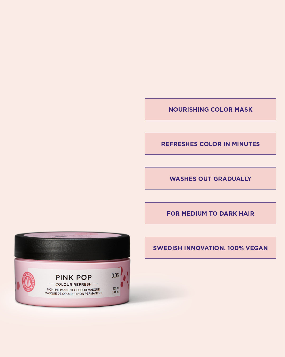 Colour Refresh Pink Pop är en inpackning med färgpigment