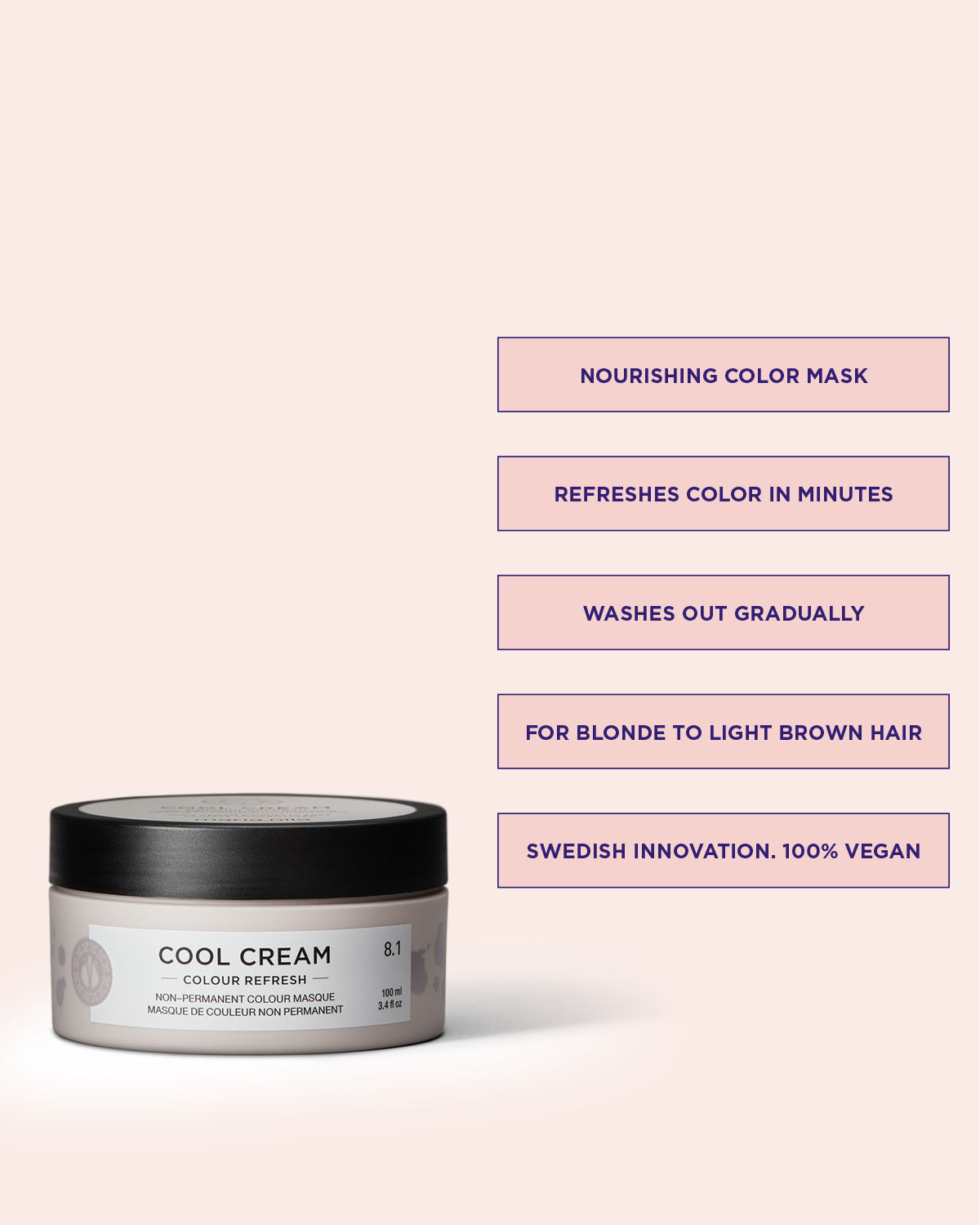Colour Refresh Cool Cream är en inpackning med färgpigment