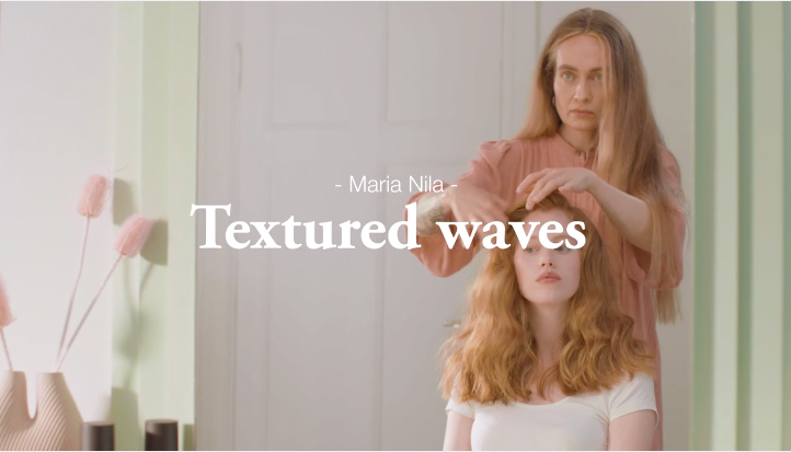Textured Waves by Maria Nila