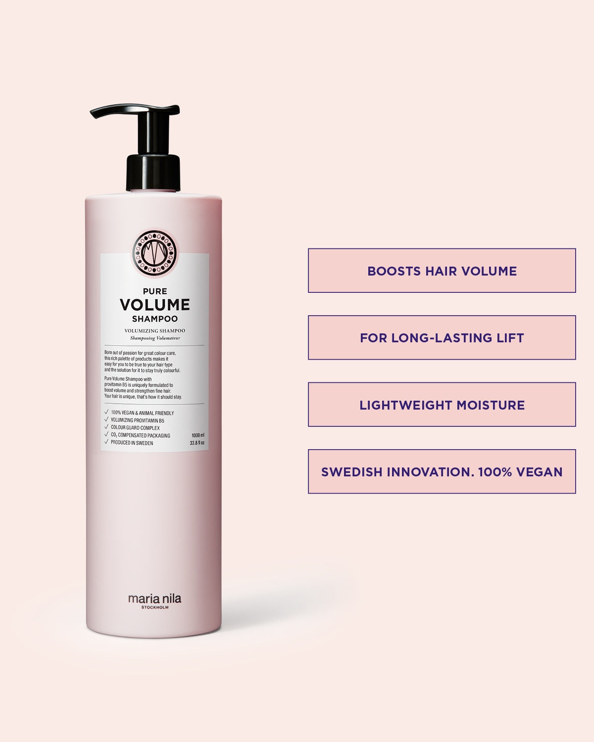 Pure Volume Shampoo 1000 ml